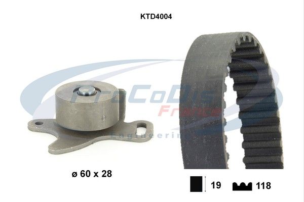 PROCODIS FRANCE Комплект ремня ГРМ KTD4004